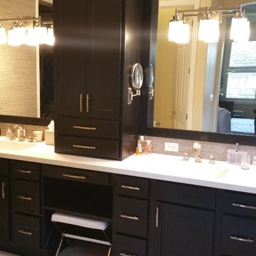 Sleek Master Bathroom Vanity