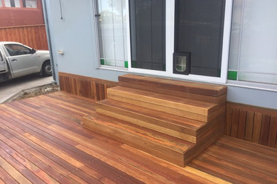Spotted Gum Deck and Staircase