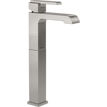 Delta Ara Single Handle Vessel Bathroom Faucet, Chrome, 767LF