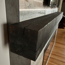 fireplace mantle