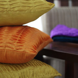 yellow texture pillow - Products