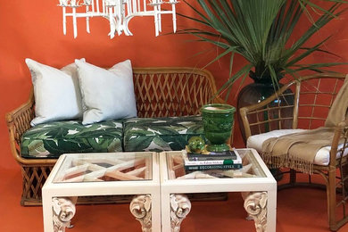 Inspiration for a tropical sunroom remodel in Miami