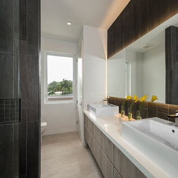 Contemporary Miami Bathrooms