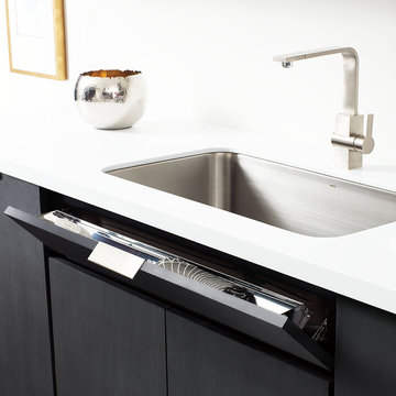 Kemper Cabinets: Stainless Steel Tilt-out Tray