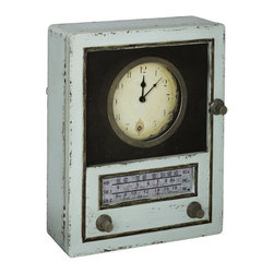 Tradd 40661 Analog Radio Dial Wall Clock - Wall Clocks