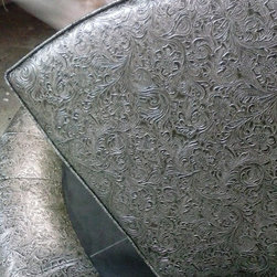 Circle Leather Banquette Sofa - Products