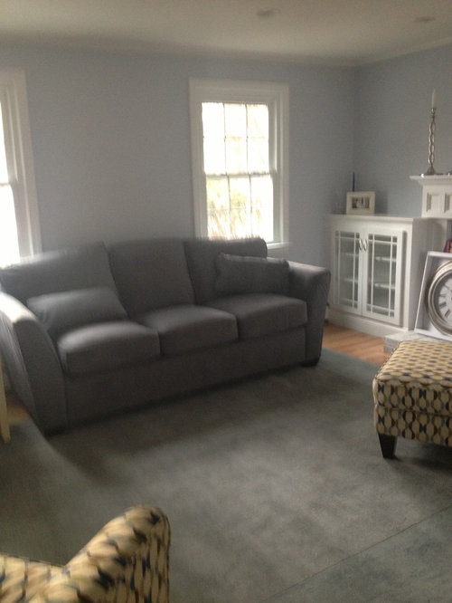 Is a 5 x 8 rug too small for this area