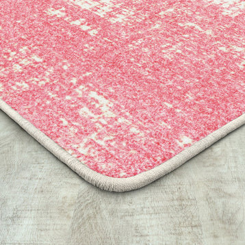 Enchanted 3'10" x 5'4" area rug in color Blush
