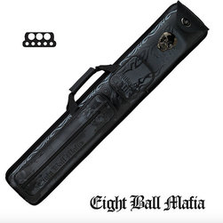 Eight Ball Mafia Steel Skull Pool Cue Case - Lifestyle And Leisure