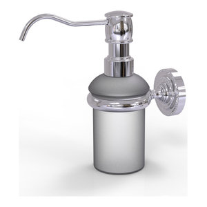 Iceberg Wall Mounted Soap Dispenser Polished Chrome Contemporary Soap Lotion Dispensers By Modo Bath