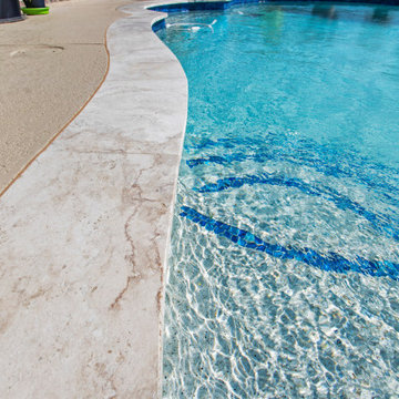 Travertine Coping