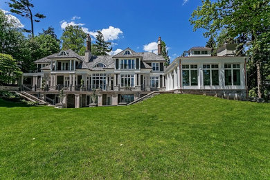 Example of a trendy exterior home design in Toronto