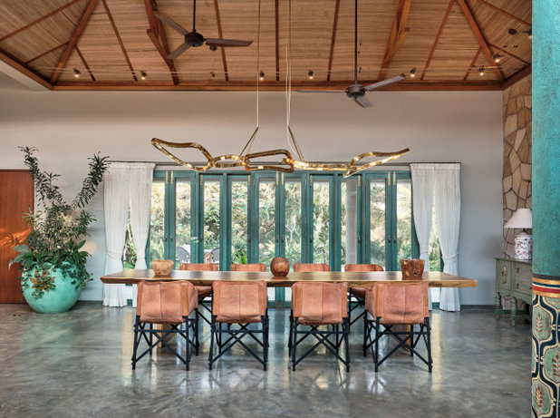 Tropical Dining Room by Fadd Studio