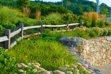 This is an example of a huge craftsman landscaping in Providence.