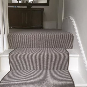 Grey-Brown Carpet to Stairs and Areas