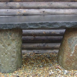 Natural Stone Bench - Outdoor Benches