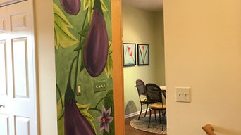 Eggplant Mural