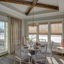plank ceiling detail