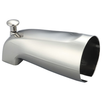 1 2" IPS Diverter Tub Spout, PVD Brushed Nickel