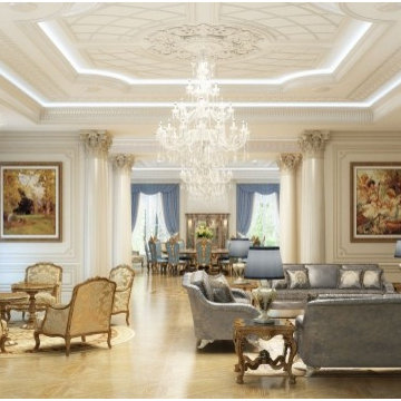 Arabic majlis from Luxury Antonovich Design