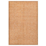 Bareens Designer Rugs - Classic Ziegler Laverna Rust Tan Hand-Knotted Wool Rug - 5'11'' x 8'11'' - Enhance the ambiance of your home with this magnificent Persian-influenced Turkish hand-knotted rug made by skilled artisans capable of creating the most exceptional vegetable dyes and hand-spun wool. This exquisite handmade rug is a one-of-a-kind Peshawar Kafkaz, otherwise identified as Chobi, Chobi Peshawar, Oushak, or Ziegler rug. These handmade rugs are crafted in Pakistan utilizing superior-quality wool imported from Australia, New Zealand, and Korea in two types of weaves: the Persian weave and the Mori weave. This rug is meticulously crafted by hand using the finest natural vegetable dyes extracted from local plants. The artisans use a blend of hand-spun local and fine merino wool, resulting in a rug with a compelling texture, higher lanolin content, and longer staple. The artisans occasionally incorporate natural or artificial silk into the pile to enhance specific motifs. The finished product is an awe-inspiring execution of flawless design and an understated palette that exudes elegance.