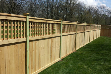 Natural Wooden Fence
