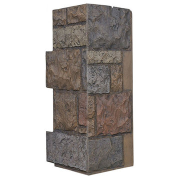 Fortress Faux Brick Wall Panel, Sedona, 24" Corner