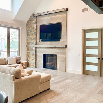 Modern Industrial Lodge, lake Arrowhead Lake Front