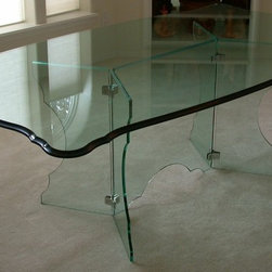 Custom Glass Table - Dining Tables