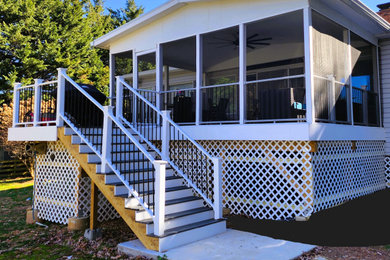 Inspiration for a porch remodel in DC Metro