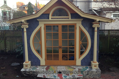 Eclectic shed photo in Portland