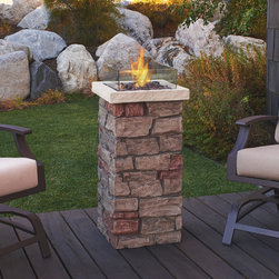 Sedona - Gel Fuel Fire Column - Fire Pits