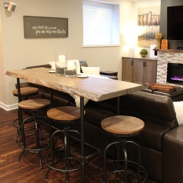 Home Bar and Recreation Room