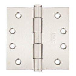 Emtek 4 1/2" x 4 1/2" with Square Corners Heavy Duty Door Hinge - Stainless Stee - Hinges