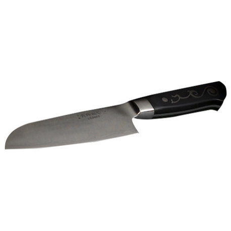 I.O. SHEN Santoku Knife, Japanese Knife, Chopping Knife, 6¼" / 160 mm