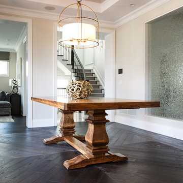 Long Island Double Pedestal & Cameo Chairs