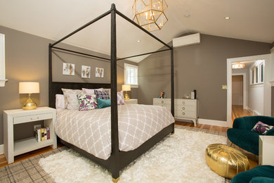 Inspiration for a huge mediterranean bedroom remodel in DC Metro