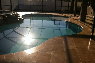 Example of a pool design in Tampa