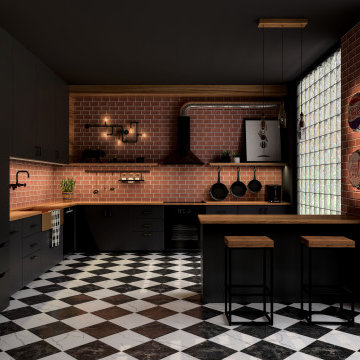 Industrial Kitchen Design