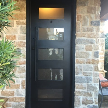 Square Iron Doors