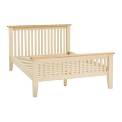 Mottisfont Painted 4ft6 Double Bed - Panel Beds