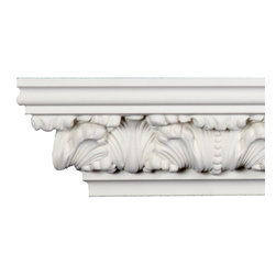 CM-2145 Crown Molding Foliage Polyurethane - Home Improvement