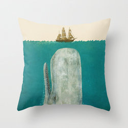 Moby Throw Pillow - Decorative Pillows