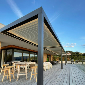 Pergola bioclimatique sur-mesure