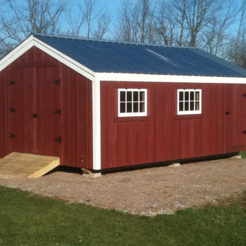 14' x 20' Barn ~ a post and beam shed