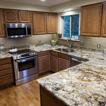 Kitchen Update - Countertops, Lighting, & Splash