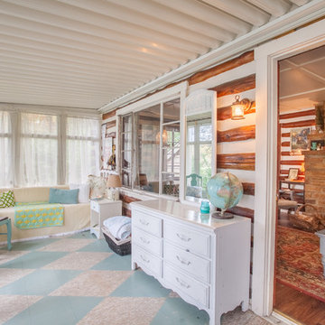 1950s Log Cabin