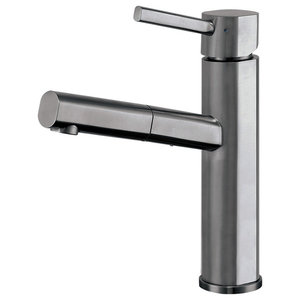 Blanco Alta Pull Out Spray Kitchen Faucet Contemporary