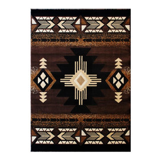 Mohave Collection Traditional Southwestern Style Area Rug, 8' X 10 ...