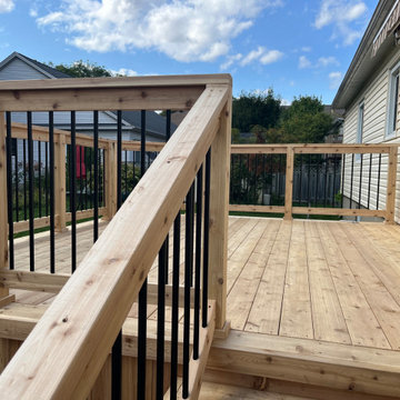 Kanata Cedar Deck - Partial Octagon
